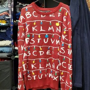 Stranger Things Light Up Christmas Sweater
